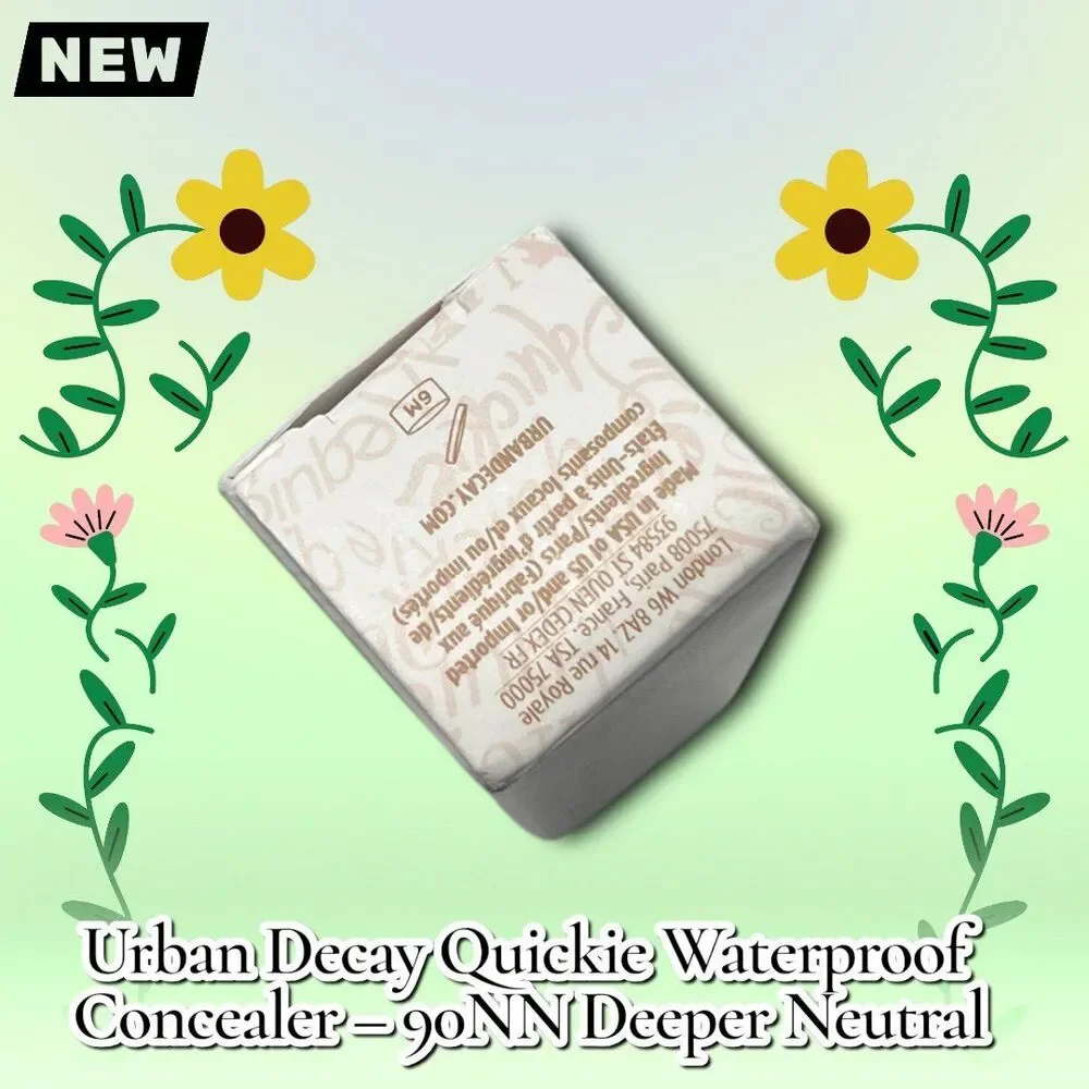 New Urban Decay Quickie 24HR Full-Coverage Waterproof Concealer – Shade 90NN Dee